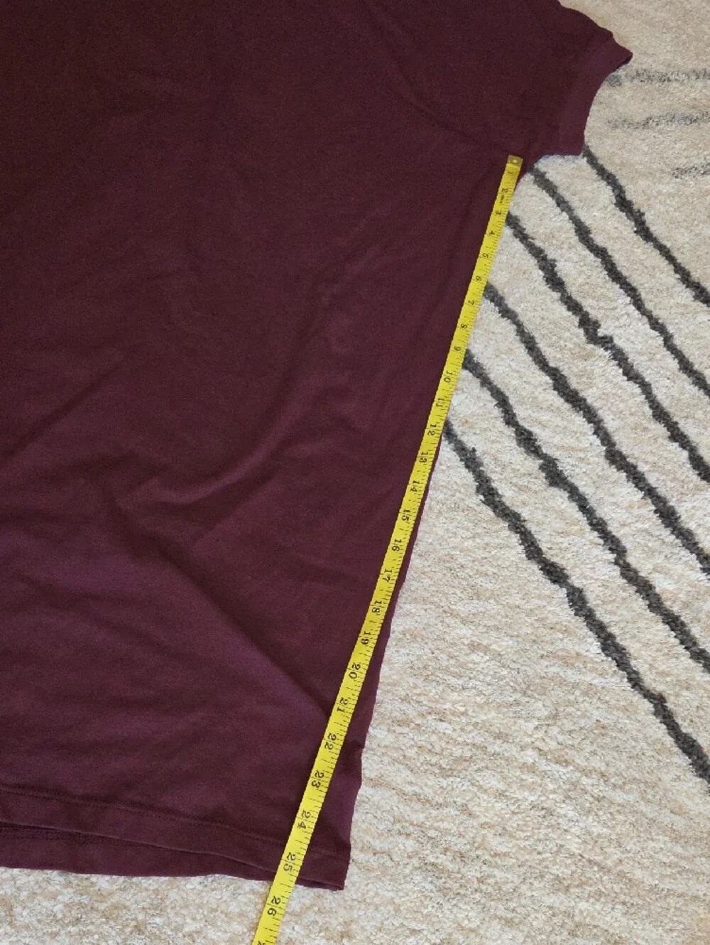 Universal Standard Burgundy Short Sleeve Midi Dress